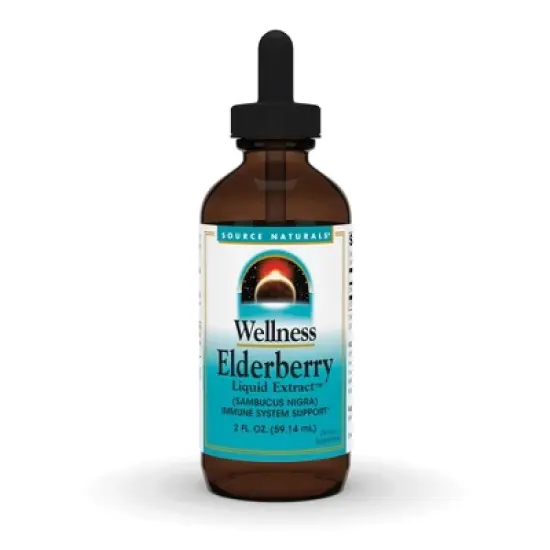 Wellness Elderberry Extract Liquid Extract by Source Naturals, Inc.  -  2 oz Liquid image {3}