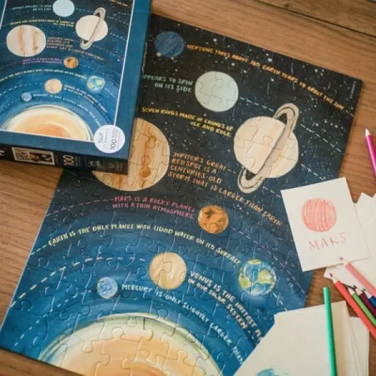 1canoe2 Solar System Kids' Jigsaw Puzzle - 100pc image {5}