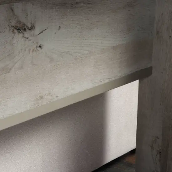 Manhattan Gate Sofa Table Distressed Gray - Sauder image {4}