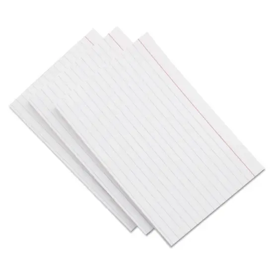 UNIVERSAL Ruled Index Cards 4 x 6 White 500/Pack 47235 image {4}