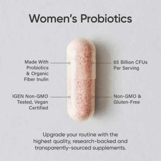 Sports Research Women's Probiotics, Cranberry, 65 Billion CFU, 30 Delayed Release Capsules image {2}