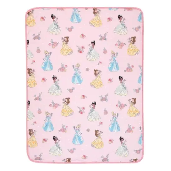 Lambs & Ivy Disney Baby Princesses Baby Blanket image {2}