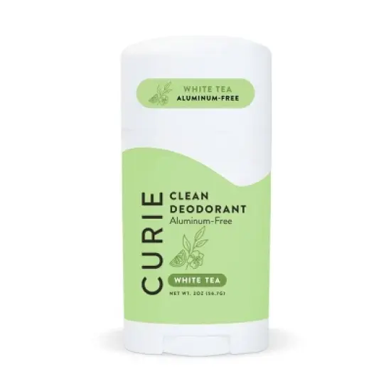 Curie Solid Deodorant Stick White Tea - Aluminum-Free 2oz image {3}