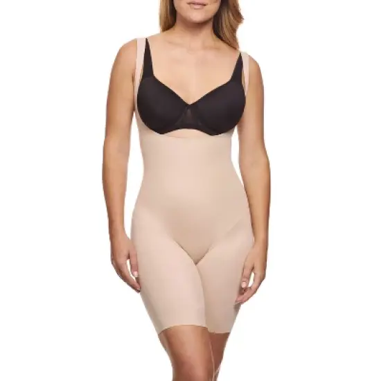 TC Fine Intimates Womens Extra Firm Open Bust Bodysuit image {3}