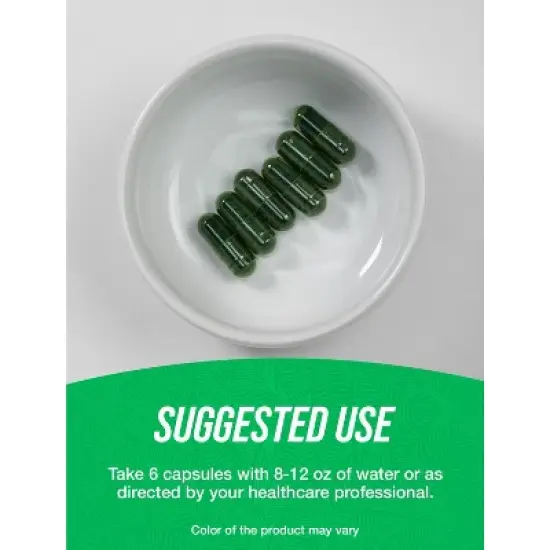 BulkSupplements Spirulina Powder Capsules image {3}