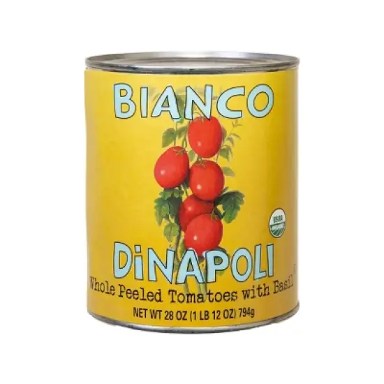 Bianco DiNapoli Organic Whole Peeled Tomatoes with Basil - 28oz image {4}