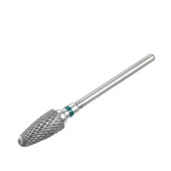 Unique Bargains Nail Drill Bits Set for Acrylic Nails 0.5 Inch Professional Tungsten Nail File Bits Nail Art Tools Green 1Pcs image {5}