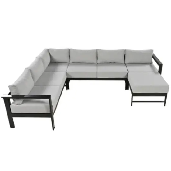 multi-person outdoor sofa set, suitable for gardens, backyards, and balconies. image {2}