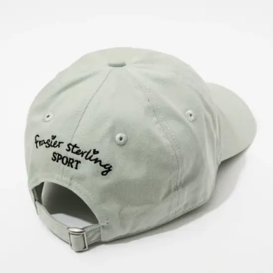 Golf Club Hat - Frasier Sterling Mint: Adjustable Cream Baseball Cap image {1}