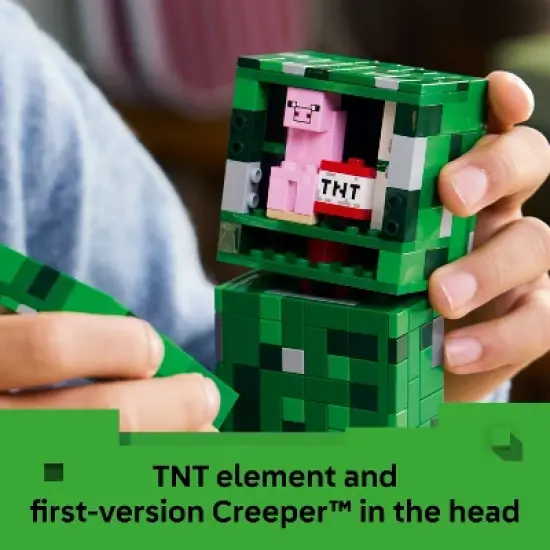 LEGO Minecraft The Creeper Gaming Kids Building Toy 21276 image {4}