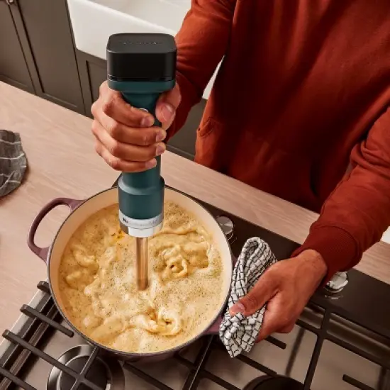 KitchenAid Go Cordless Hand Blender battery included - Hearth & Hand&trade; with Magnolia: Shaded Palm, Immersion Blender, 3 Speeds image {3}
