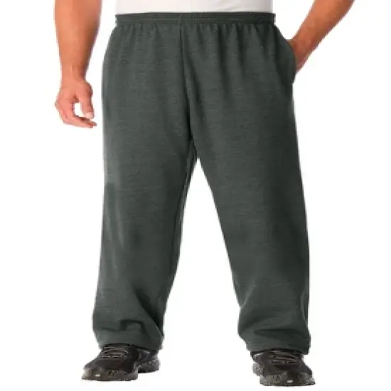 KingSize Men's Big & Tall Fleece Open-Bottom Sweatpants image {8}