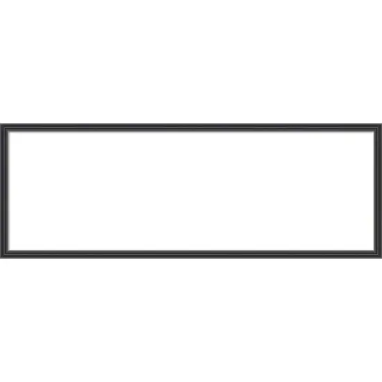 Amanti Art Stylish Black Narrow Framed Dry Erase Magnetic Board image {16}