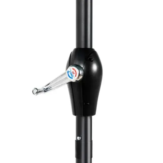 10FT Outdoor Aluminium 3 Tier Polyester Auto Tilt Umbrella,Patio Umbrella With 8 Steel Ribs,Pool Deck Umbrella,Base Not Included-Coolbibila image {6}