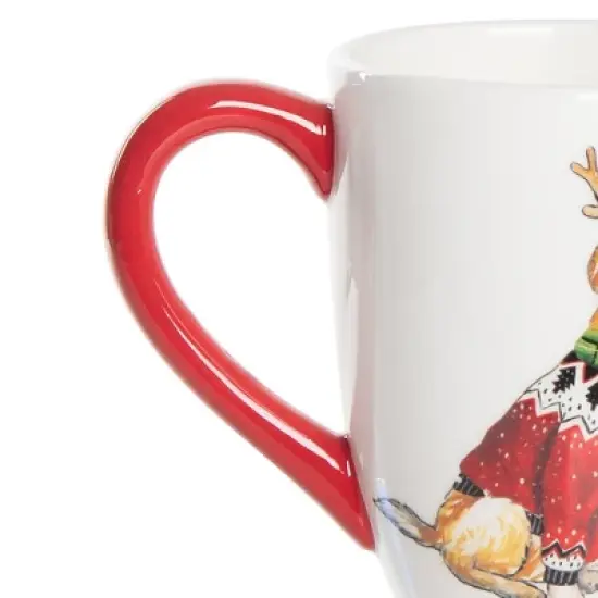 Gallerie II Dog Christmas Mug 16 oz image {2}