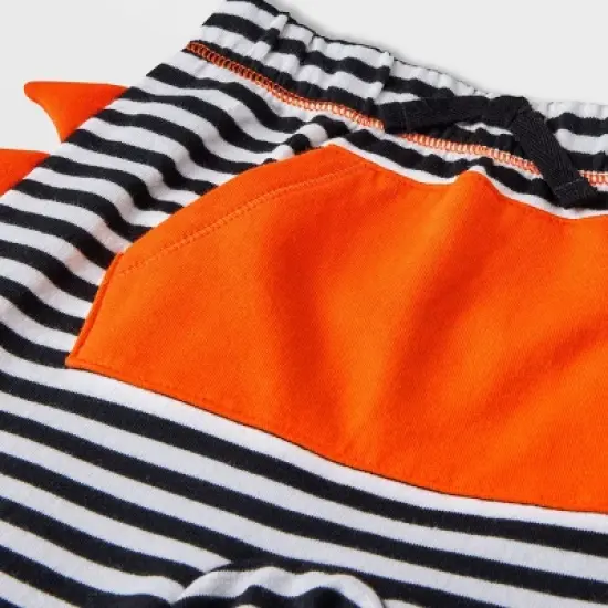 Baby 2pc Milk Monster Long Sleeve Top & Bottom Set - Halloween - Cat & Jack&trade; Black image {3}