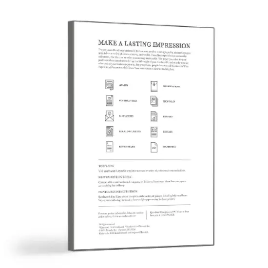 Southworth Parchment Specialty Paper Gray 24 lb. 8 1/2 x 11 100/Box P974CK336 image {1}