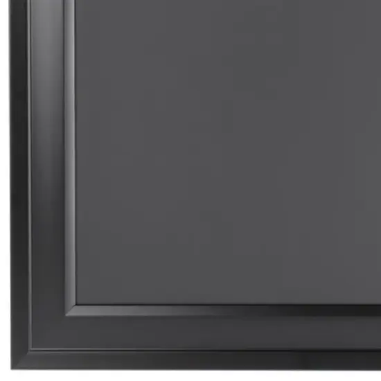 18.5" x 27.5" Bosc Framed Magnetic Chalkboard Black - DesignOvation image {5}