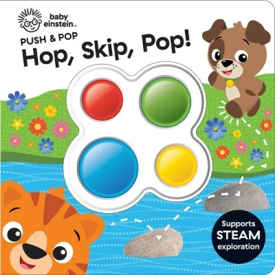 Baby Einstein: Skip, Hop, Pop! Push & Pop (Board Book) image {6}