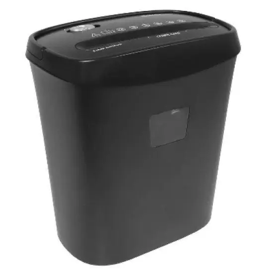 Honeywell 9 Sheet Cross Cut Paper Shredder for Home use Black: Automatic Start & Stop, 4 Gallon Capacity, Document Shredder image {3}