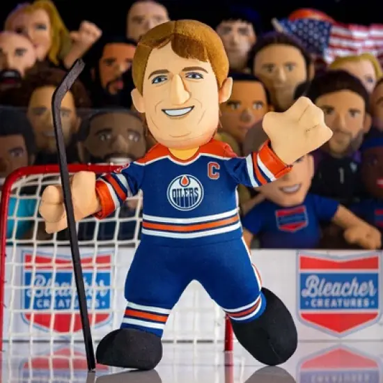 Bleacher Creatures Edmonton Oilers Wayne Gretzky 10" Plush Figure image {3}