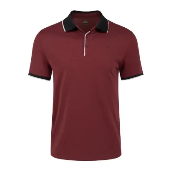 Mio Marino Men's Classic-Fit Cotton-Blend Pique Polo Shirt with Contrast Collar image {14}