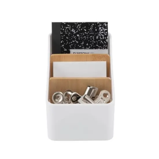 Thinkspace 3 Compartment Storage White image {5}