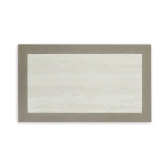 Signature Design by Ashley Kimpton Isle Rectangular Outdoor Coffee Table, Rust-Resistant Frame and Faux Stone Tabletop, Brown image {4}