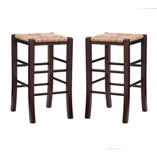 Set of 2 Gianna Backless Counter Height Barstools - Linon image {10}