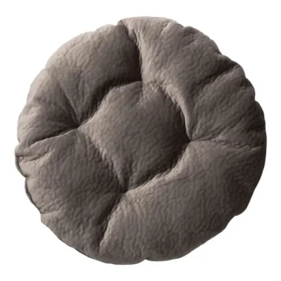 Huntley Pet Rattan Cat Bed Condo, Elevated with Round cushion image {5}