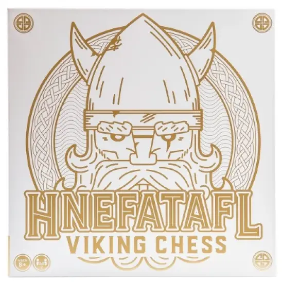 Spin Master Games Hnefatafl, Two Player Strategy Game with Wooden Game Board, for Kids and Adults image {5}