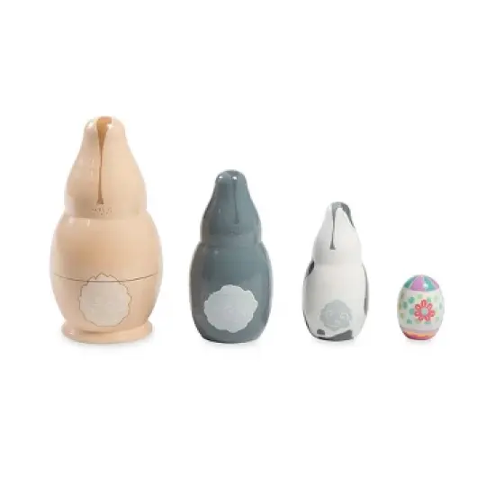 HearthSong - Bunny Nesting Set - Easter Play Set for Kids image {3}