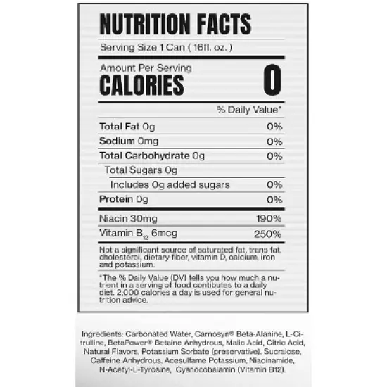 Cellucor C4 Frozen Bombsicle Energy Drink - 16 fl oz Can image {5}