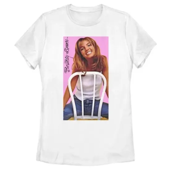 Women's Britney Spears One More Time Album Cover T-Shirt image {3}