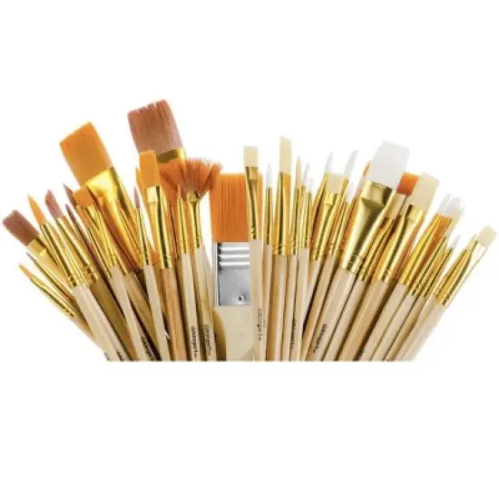 KINGART Value Pack Brush Set 50 pc image {2}