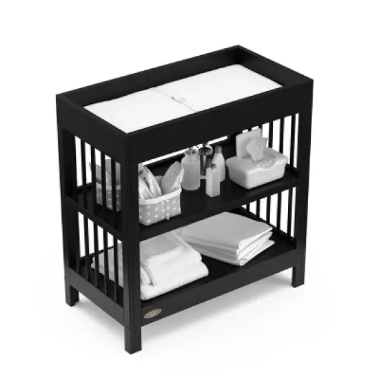 Graco Teddi Changing Table with Water-Resistant Changing Pad image {4}