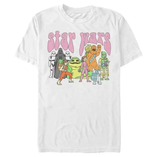 Men's Star Wars Psychedelic Classic Characters T-Shirt image {3}