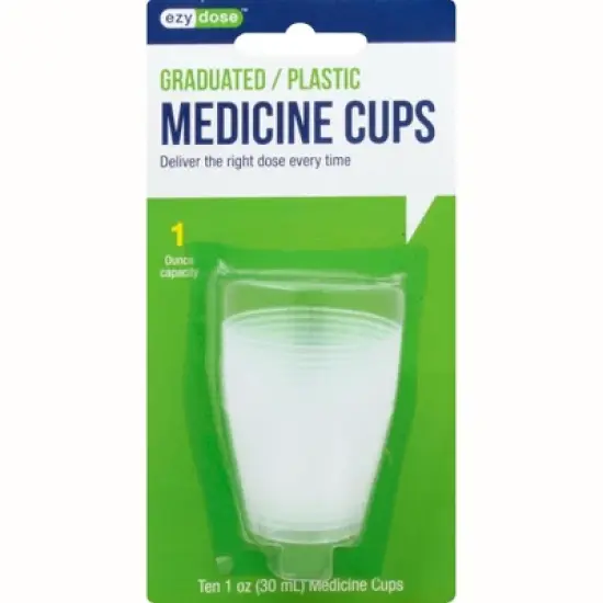 Ezy Dose Medicine Cups 10 ea image {3}