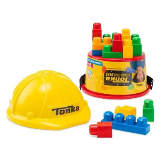 Tonka Mighty Builders Hard Hat & Bucket Playset image {1}
