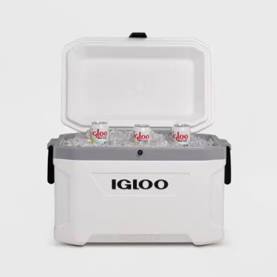 Igloo Latitude Marine Ultra 54 Quart Cooler - White image {1}
