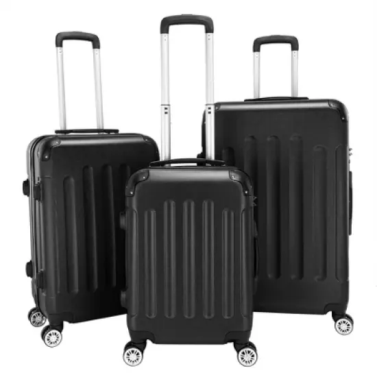 KTMBDW Luggage Set of 3 Hardside Suitcase Sets with TSA Lock, 4 Spinner Wheels for Carry On Check-in Business Trip image {9}