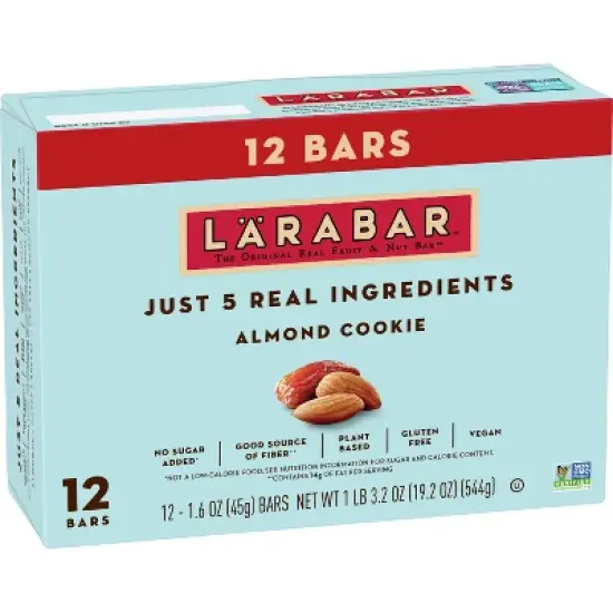 Larabar Almond Cookie Bar - 12ct image {1}