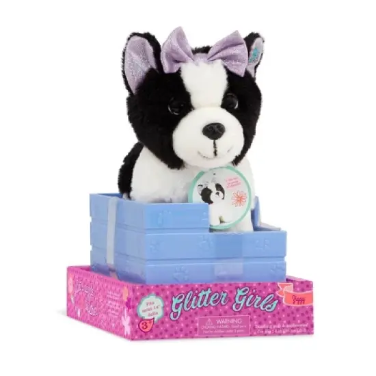 Glitter Girls Border Collie Plush Pet for 14" Dolls - Ziggy image {5}