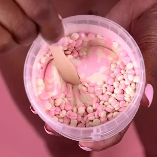 Nad's Strawberries Cream Waxing Dots, Wax Beads for Body and Face - 7oz image {8}