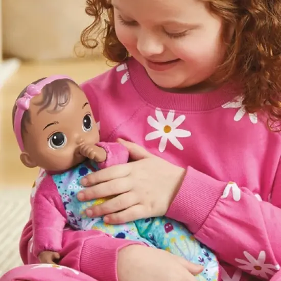 Baby Alive Sweet 'N Snugglier Baby Doll - Brown Hair/Brown Eyes image {5}
