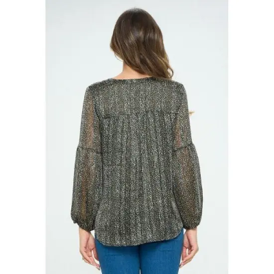 WEST K Women's Caitlin Long Sleeve Blouse image {2}