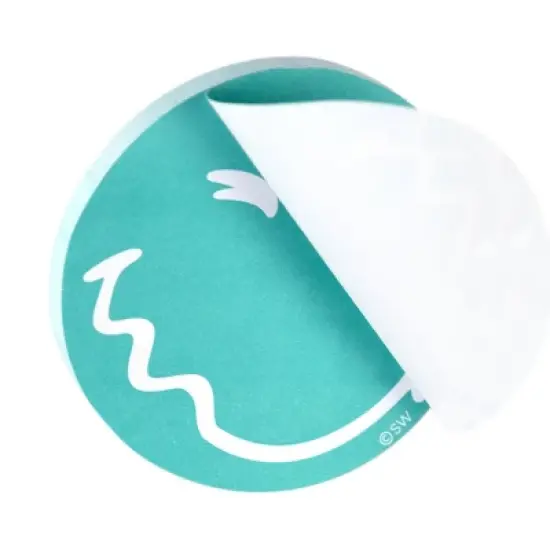 Yoobi SmileyWorld 4pk Sticky Note Set Smiley image {3}