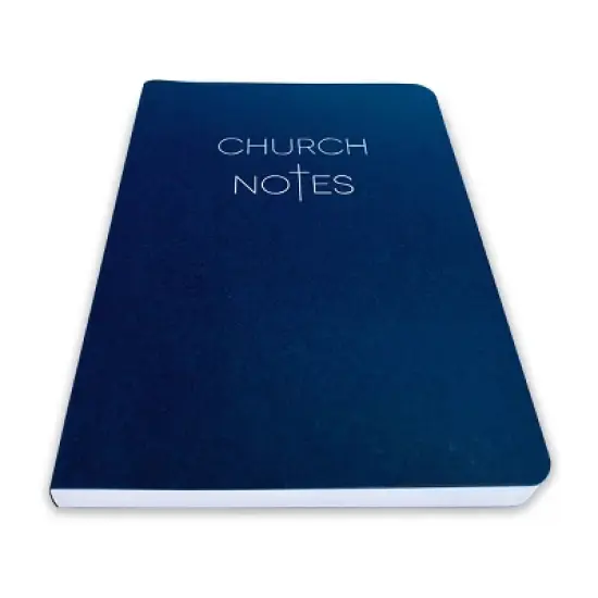 Lined Journal Church Notes: Piccadilly Blue Soft Cover Sermon Notes & Bible Notebook, 6x8.5", 204 Pages image {2}