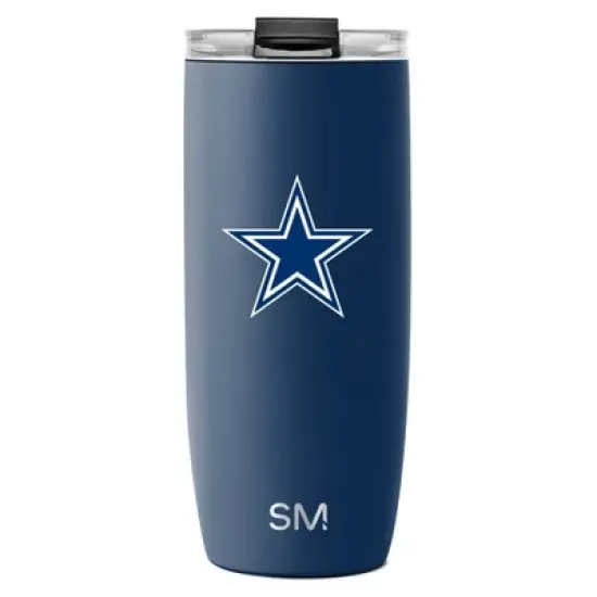 NFL Dallas Cowboys Simple Modern Stainless Steel Voyager Travel Mug - 20oz image {3}