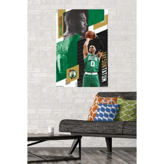 Trends International NBA Boston Celtics - Jayson Tatum 19 Unframed Wall Poster Prints image {1}
